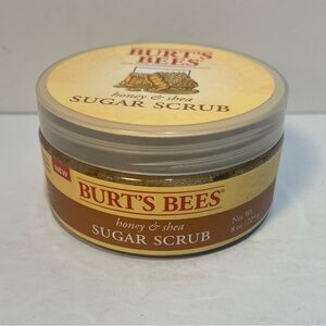 Burt's Bees Sugar Scrub Honey & Shea 8 oz Factory Sealed NEW